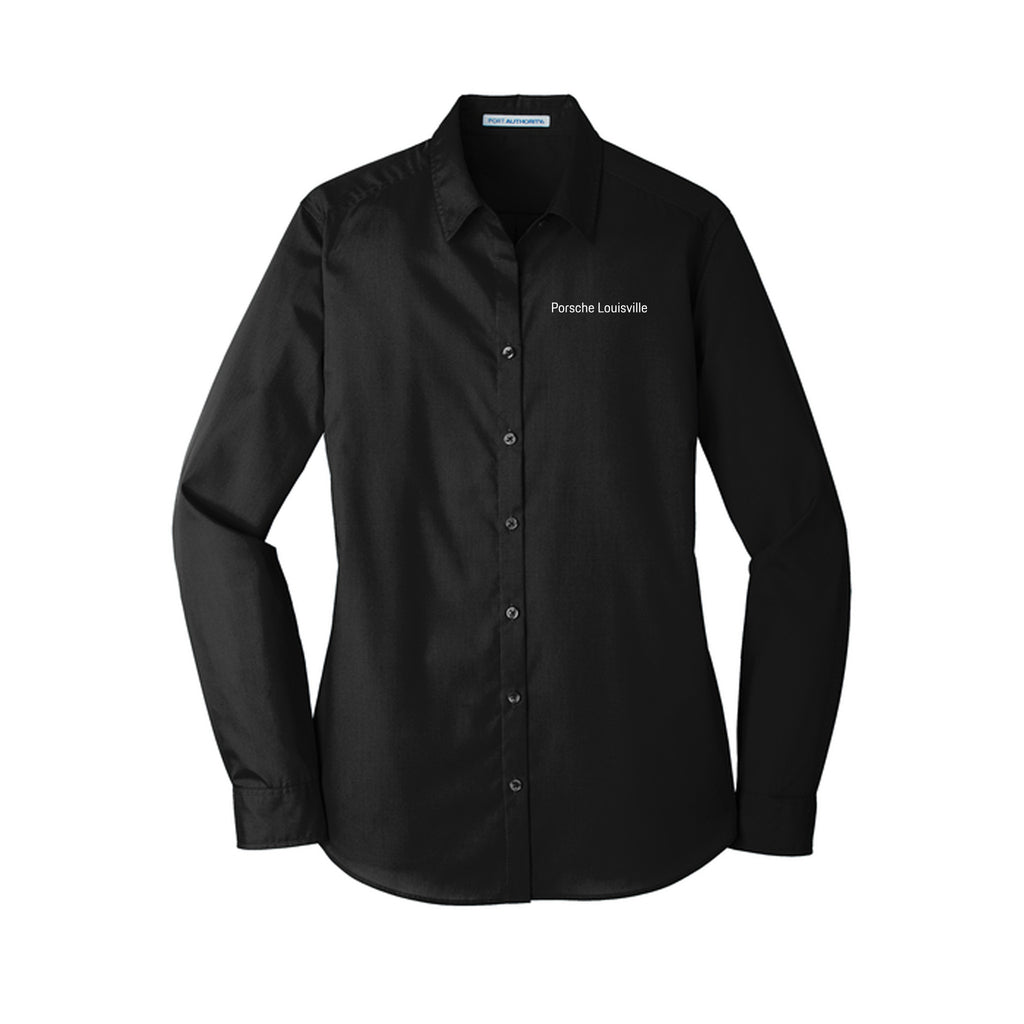 Germain Cars Corp - Port Authority® Women's Long Sleeve Carefree Poplin Shirt