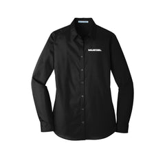 Muetzel - Port Authority® Ladies Long Sleeve Carefree Poplin Shirt