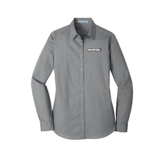 Muetzel - Port Authority® Ladies Long Sleeve Carefree Poplin Shirt