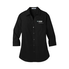 Ohio OAAE - Port Authority® Women's 3/4-Sleeve Carefree Poplin Shirt