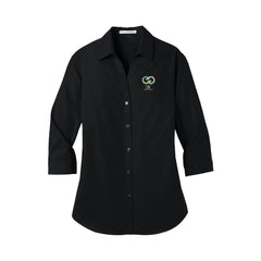 Solace at Vivians - Port Authority® Women's 3/4-Sleeve Carefree Poplin Shirt