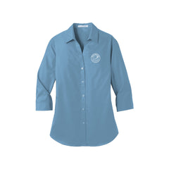 Ohio ACTE Special Education - Port Authority® Women's 3/4-Sleeve Carefree Poplin Shirt