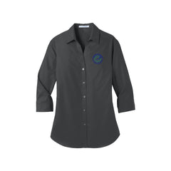 Ohio ACTE WBLD - Port Authority® Women's 3/4-Sleeve Carefree Poplin Shirt