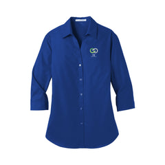 Solace at Vivians - Port Authority® Women's 3/4-Sleeve Carefree Poplin Shirt