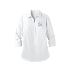 Ohio CTEP Division - Port Authority® Women's 3/4-Sleeve Carefree Poplin Shirt