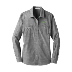 Solace at Vivians - Port Authority® Women's Slub Chambray Shirt