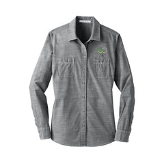 Solace at Vivians - Port Authority® Women's Slub Chambray Shirt