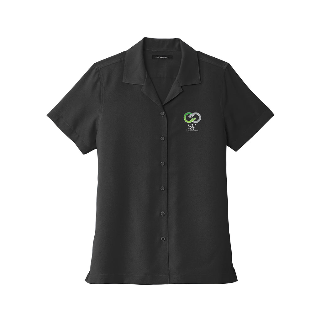 Solace at Vivians - Port Authority® Women's Short Sleeve Performance Staff Shirt