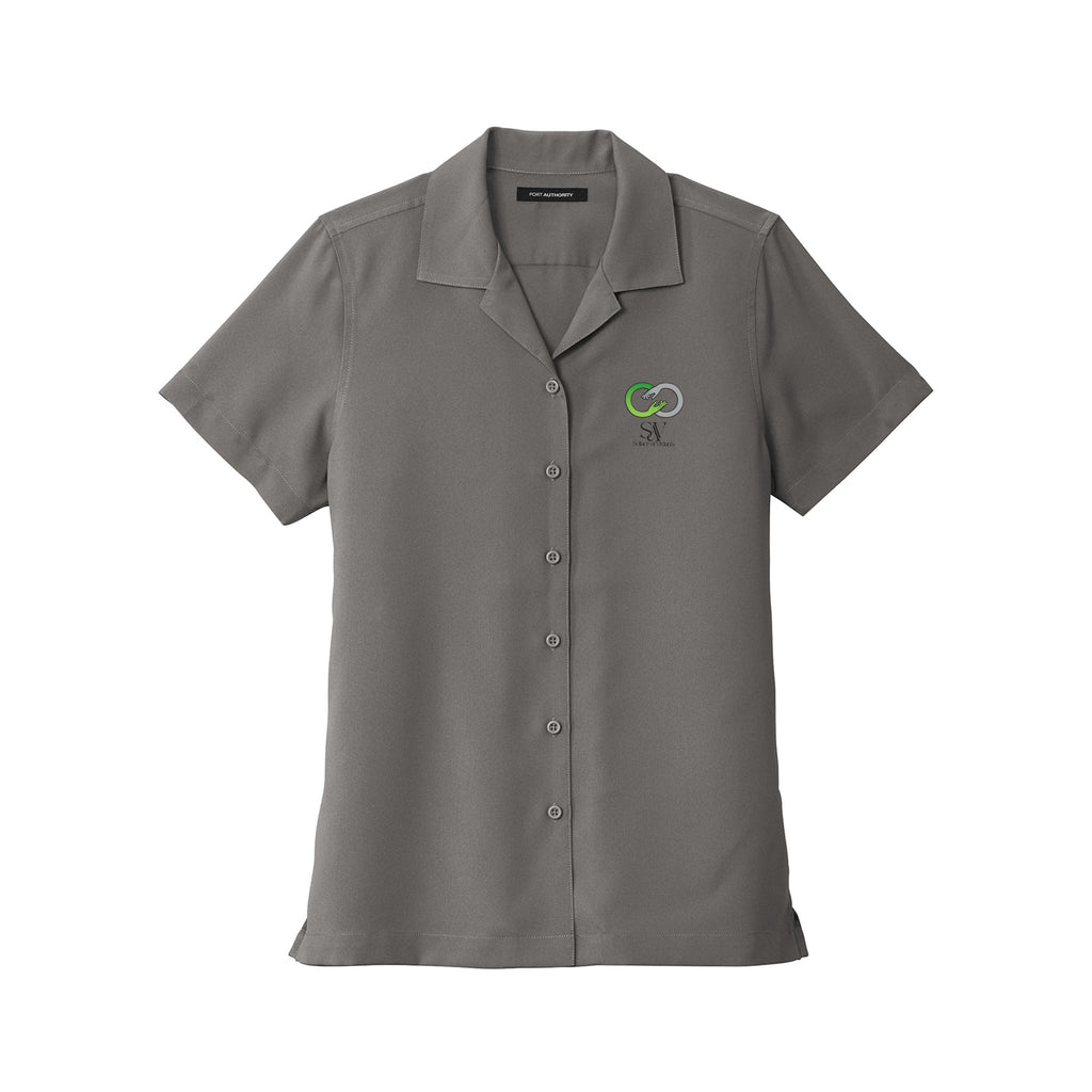 Solace at Vivians - Port Authority® Women's Short Sleeve Performance Staff Shirt