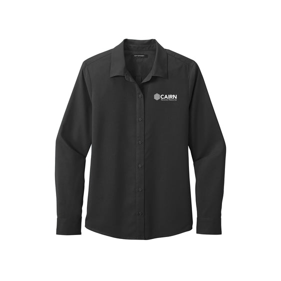 Cairn Recovery Resources - Port Authority ® Ladies Long Sleeve Performance Staff Shirt