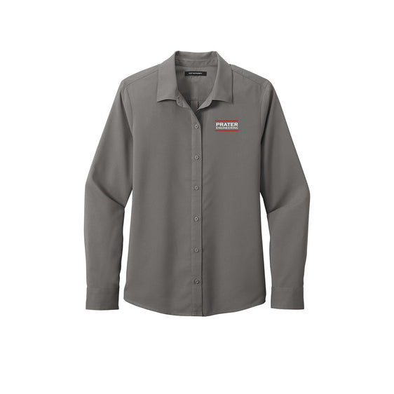 Prater Engineering - Port Authority ® Ladies Long Sleeve Performance Staff Shirt