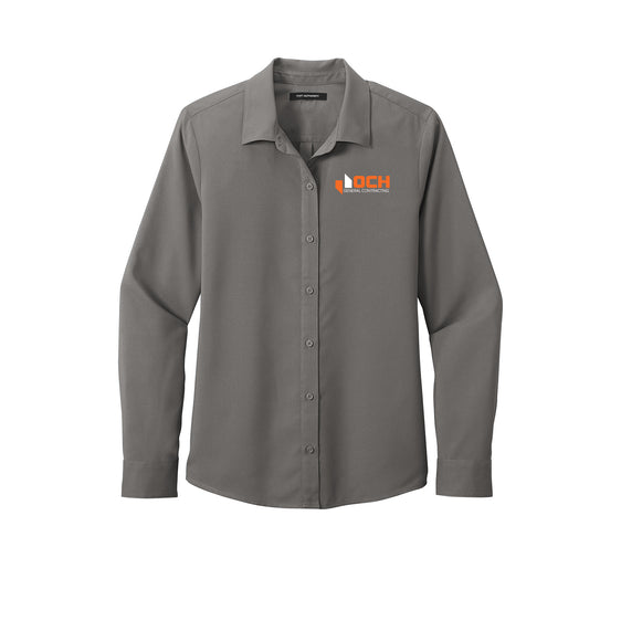 OCH - Port Authority ® Ladies Long Sleeve Performance Staff Shirt