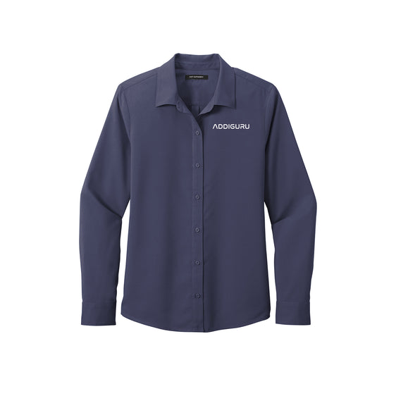 ADDIGURU - Port Authority ® Ladies Long Sleeve Performance Staff Shirt