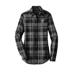 Solace at Vivians - Port Authority® Women's Plaid Flannel Tunic