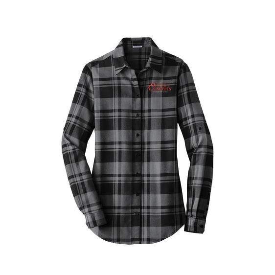 Office Concepts - Port Authority® Ladies Plaid Flannel Tunic