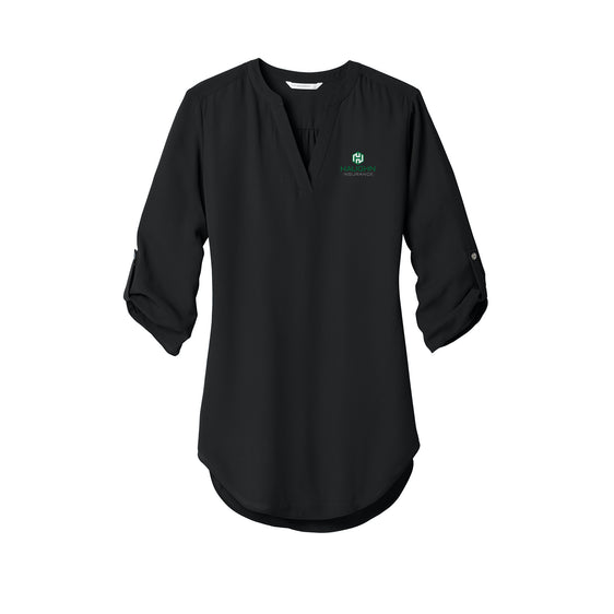 Haughn & Associates - Port Authority ® Ladies 3/4-Sleeve Tunic Blouse