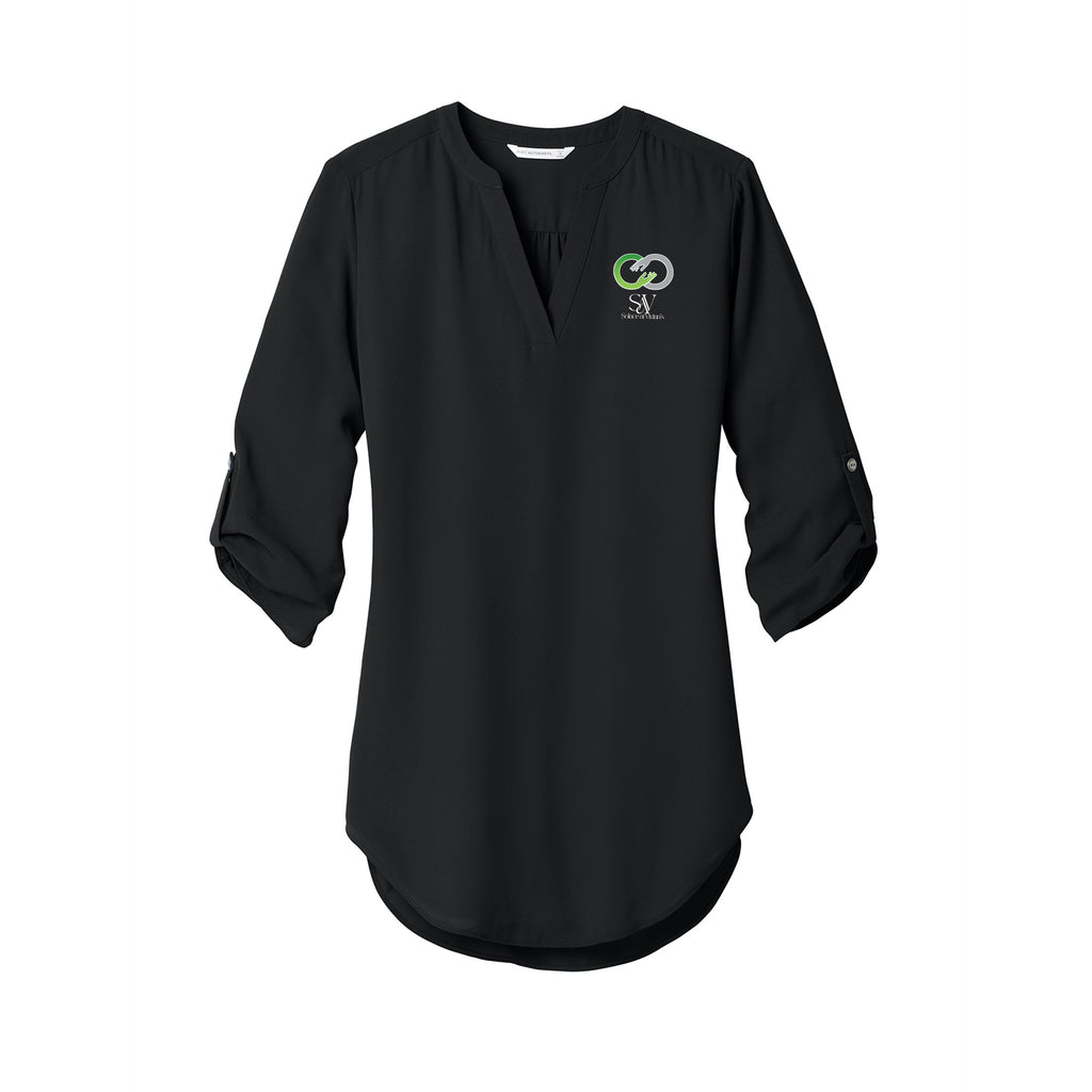 Solace at Vivians - Port Authority® Women's 3/4-Sleeve Tunic Blouse