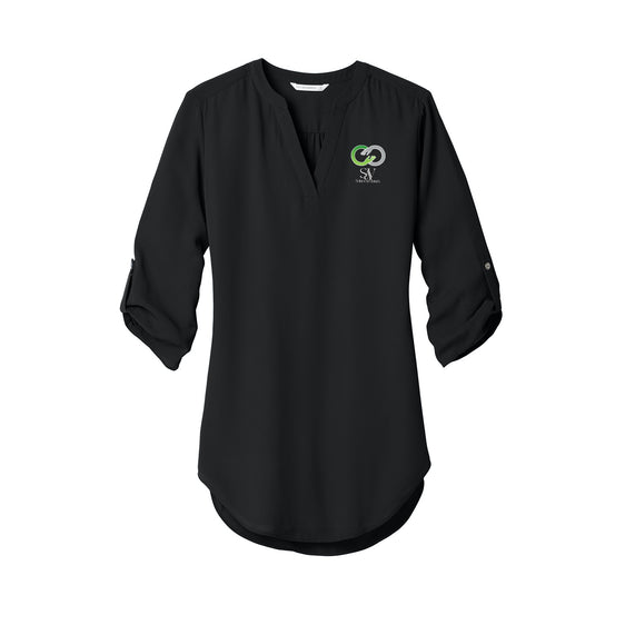 Solace at Vivians - Port Authority® Women's 3/4-Sleeve Tunic Blouse
