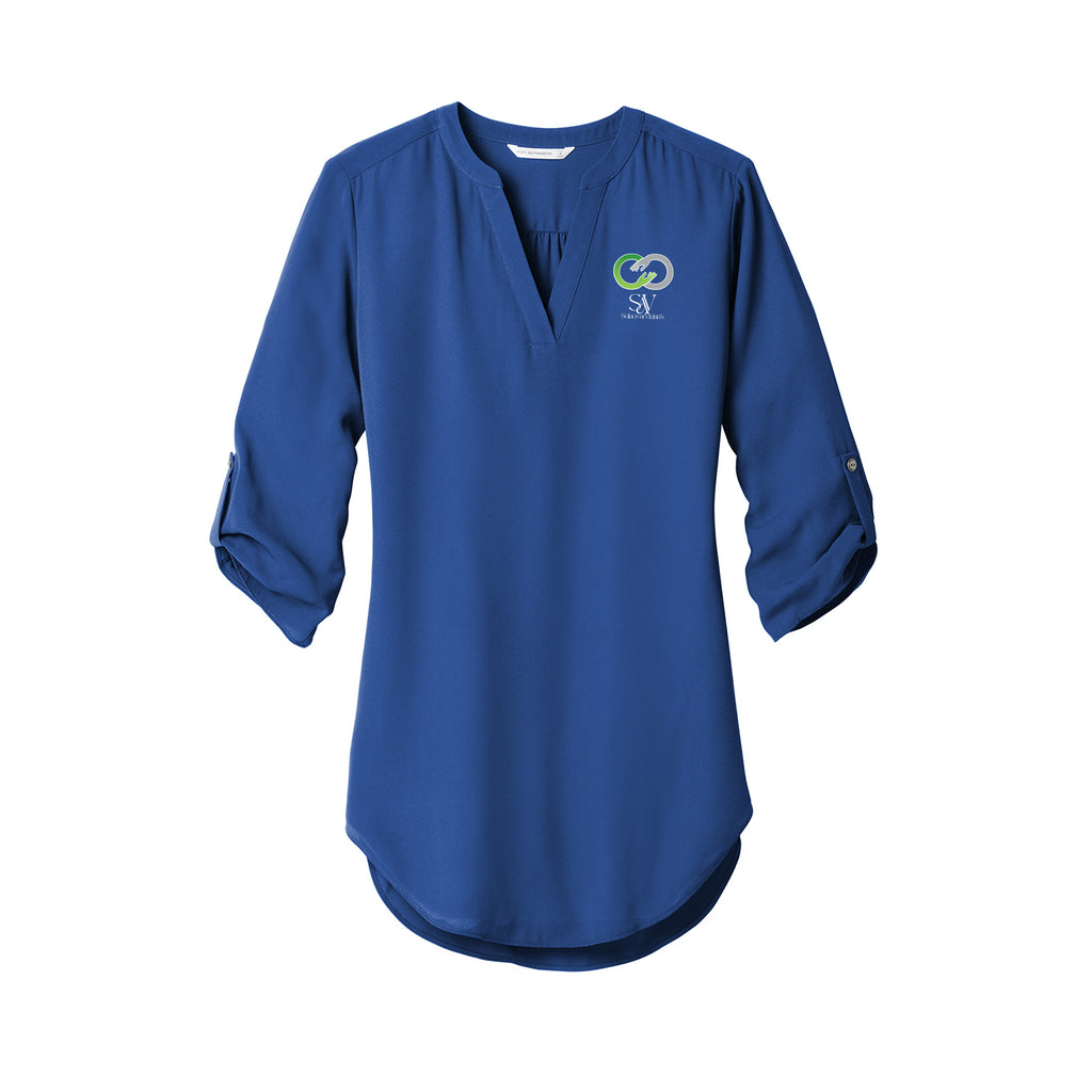 Solace at Vivians - Port Authority® Women's 3/4-Sleeve Tunic Blouse