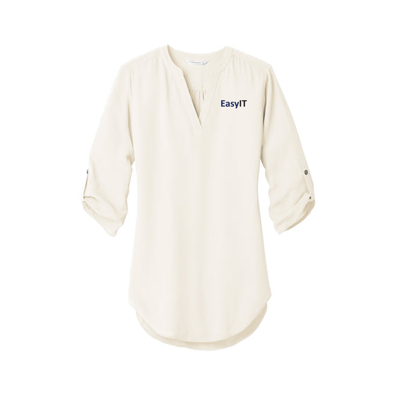 Easy IT - Port Authority ® Ladies 3/4-Sleeve Tunic Blouse
