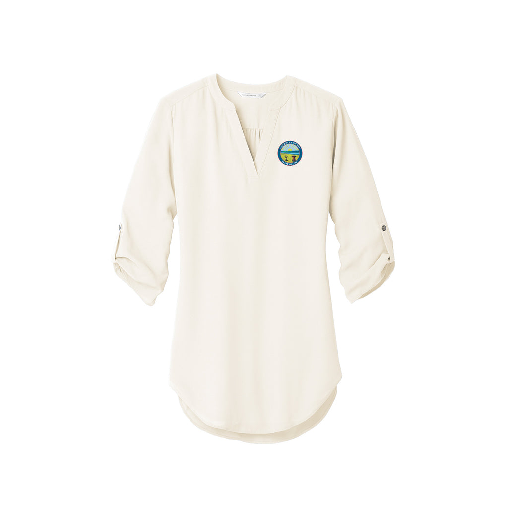 Carroll County - Port Authority ® Ladies 3/4-Sleeve Tunic Blouse