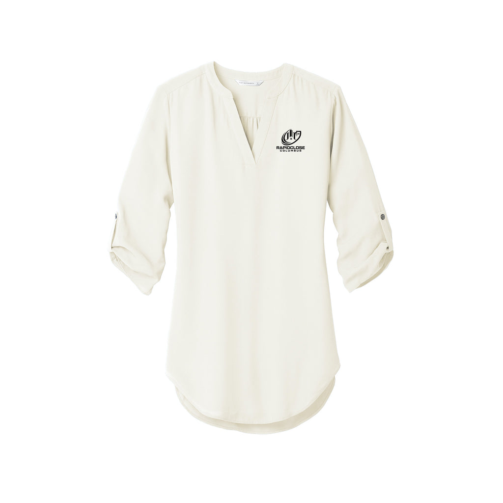 Rapid Close Columbus - Port Authority ® Women's 3/4-Sleeve Tunic Blouse