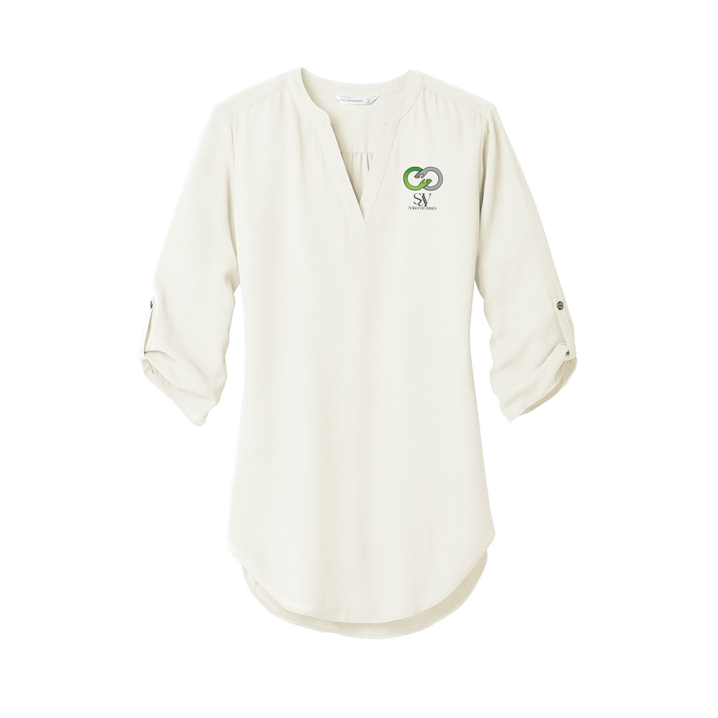 Solace at Vivians - Port Authority® Women's 3/4-Sleeve Tunic Blouse