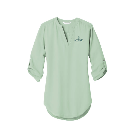 Armada Recovery - Port Authority ® Ladies 3/4-Sleeve Tunic Blouse