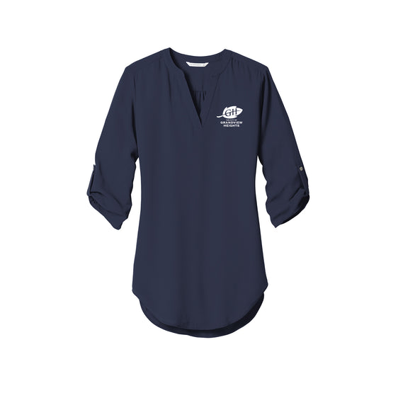 City of Grandview Heights - Port Authority ® Ladies 3/4-Sleeve Tunic Blouse