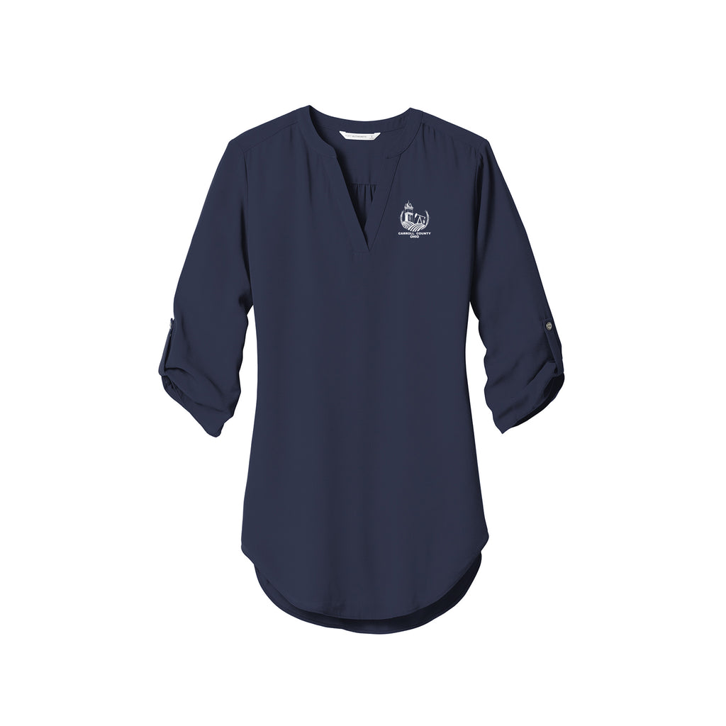 Carroll County - Port Authority ® Ladies 3/4-Sleeve Tunic Blouse