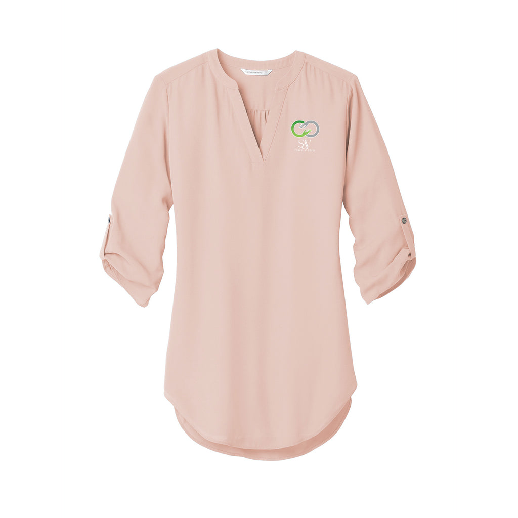 Solace at Vivians - Port Authority® Women's 3/4-Sleeve Tunic Blouse