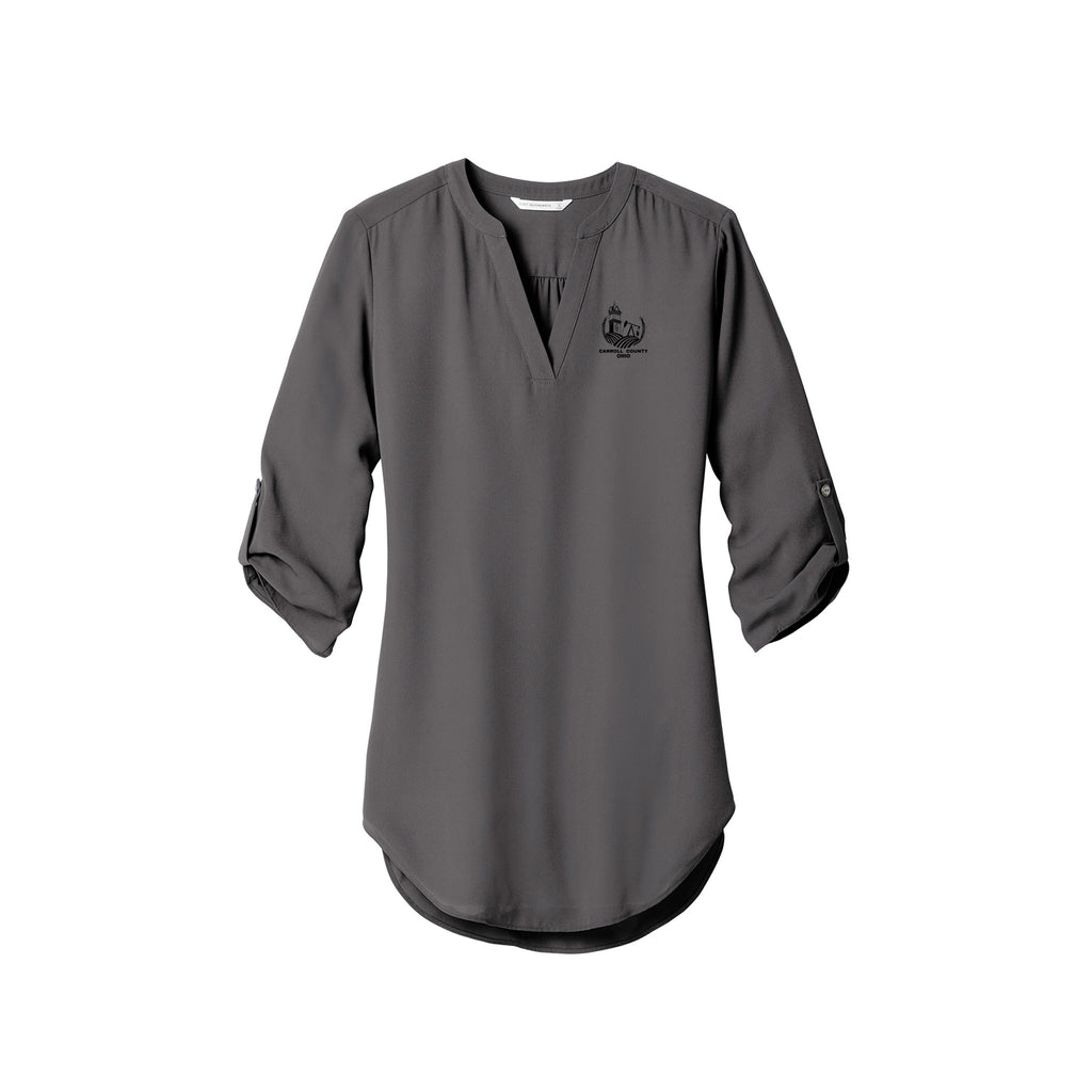 Carroll County - Port Authority ® Ladies 3/4-Sleeve Tunic Blouse