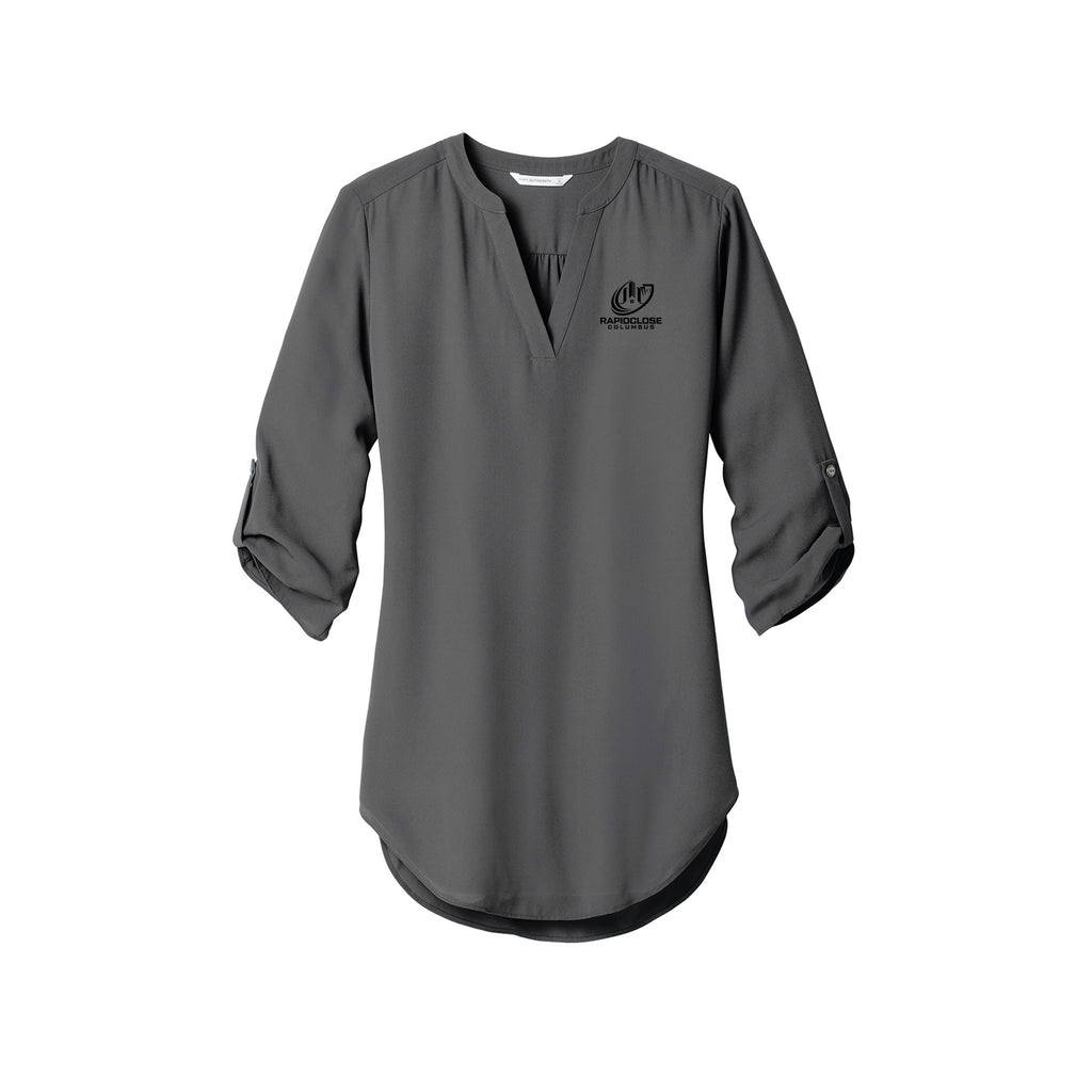 Rapid Close Columbus - Port Authority ® Women's 3/4-Sleeve Tunic Blouse