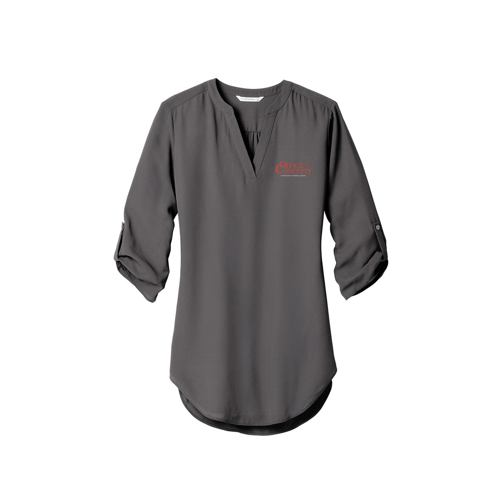 Office Concepts - Port Authority ® Ladies 3/4-Sleeve Tunic Blouse