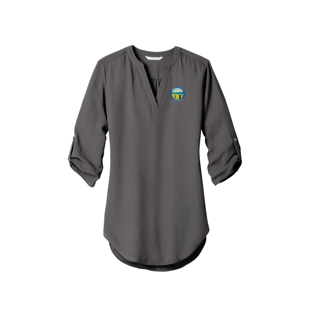 Carroll County - Port Authority ® Ladies 3/4-Sleeve Tunic Blouse