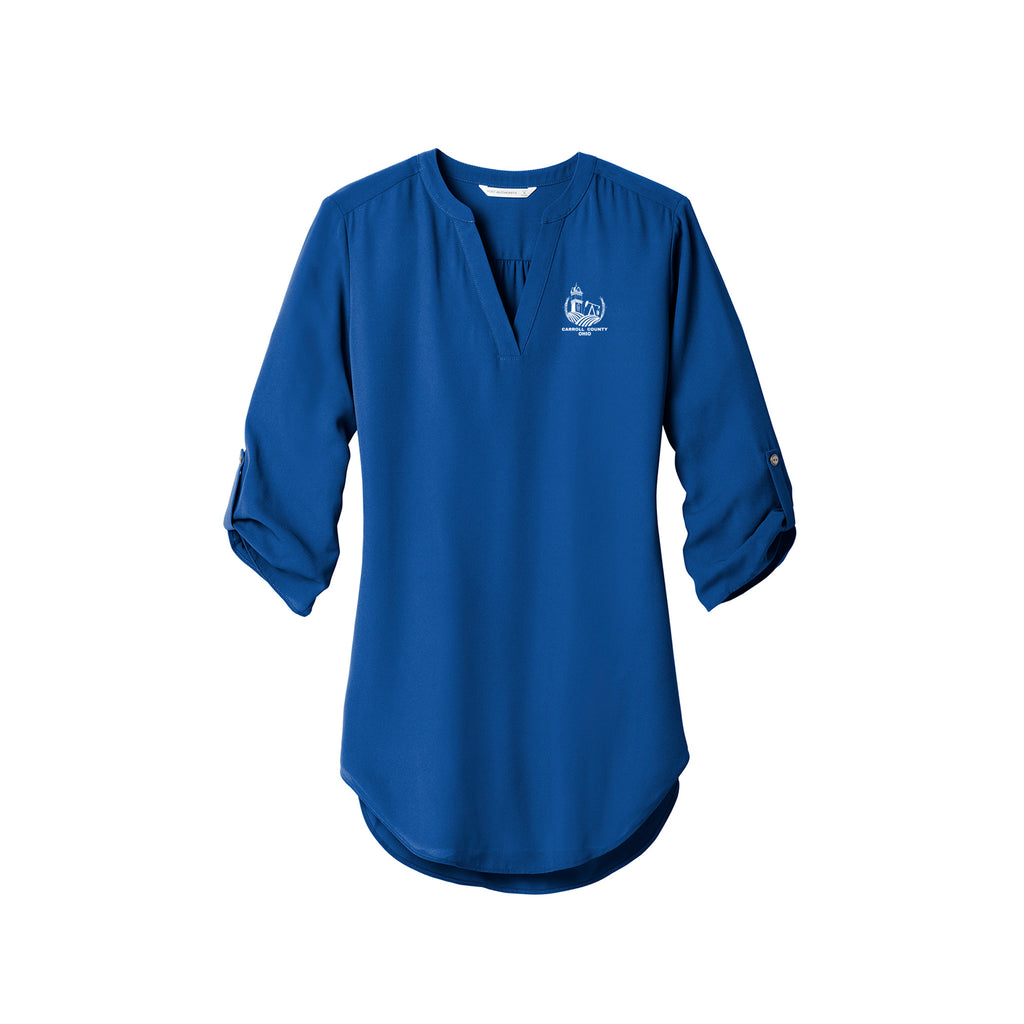 Carroll County - Port Authority ® Ladies 3/4-Sleeve Tunic Blouse