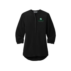 Haughn & Associates - Port Authority® Women's 3/4-Sleeve Textured Crepe Tunic