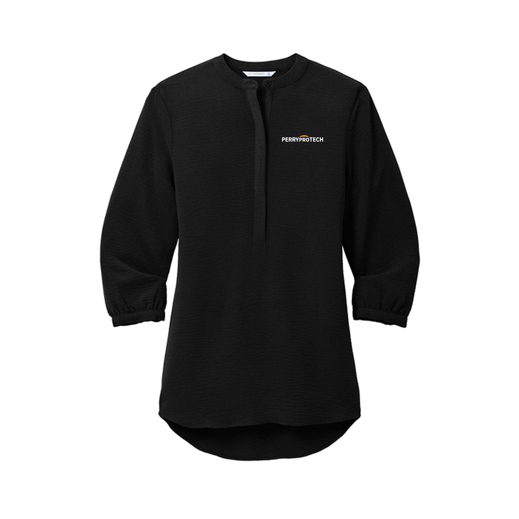 Perry ProTECH - Port Authority® Women's 3/4-Sleeve Textured Crepe Tunic