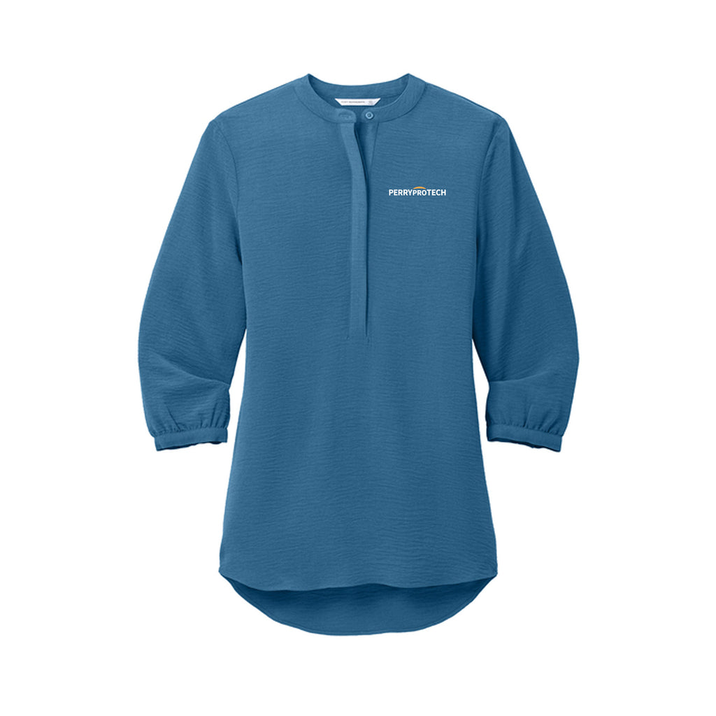 Perry ProTECH - Port Authority® Women's 3/4-Sleeve Textured Crepe Tunic
