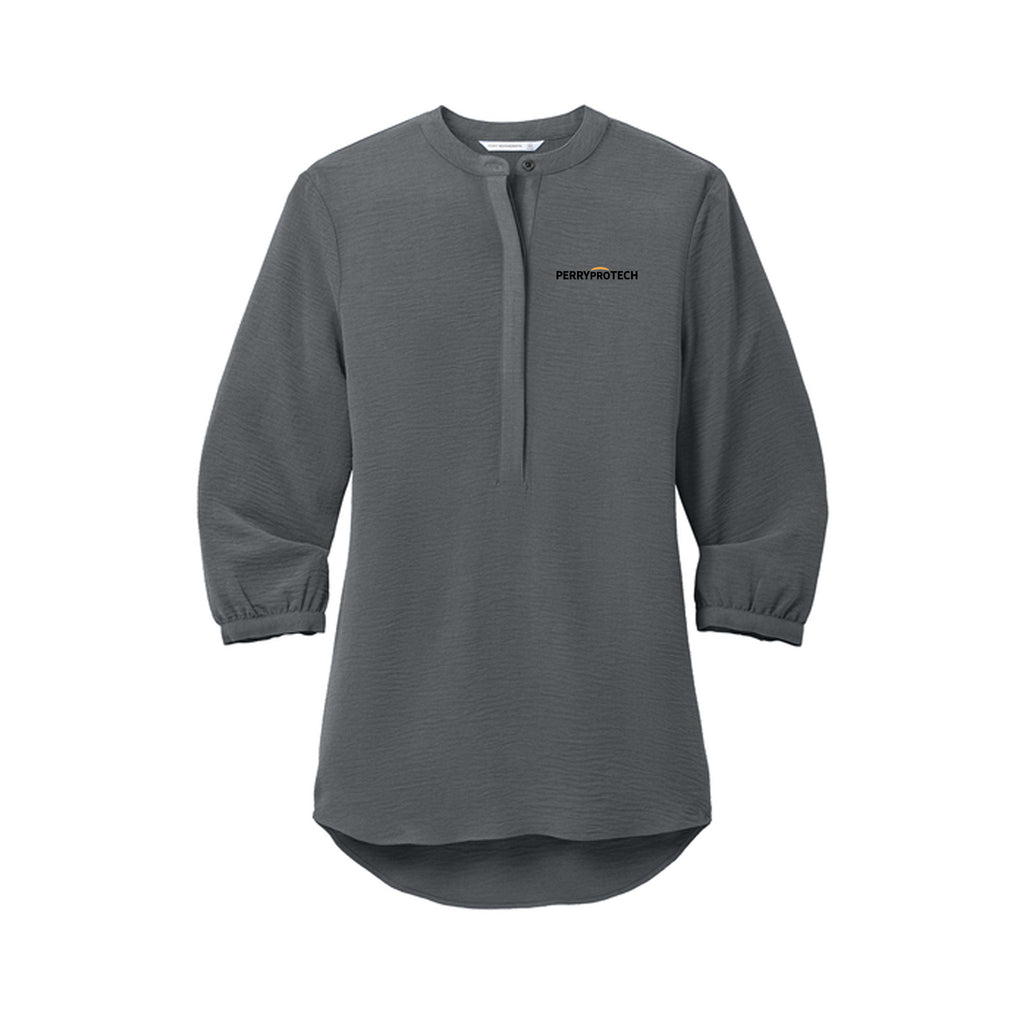 Perry ProTECH - Port Authority® Women's 3/4-Sleeve Textured Crepe Tunic