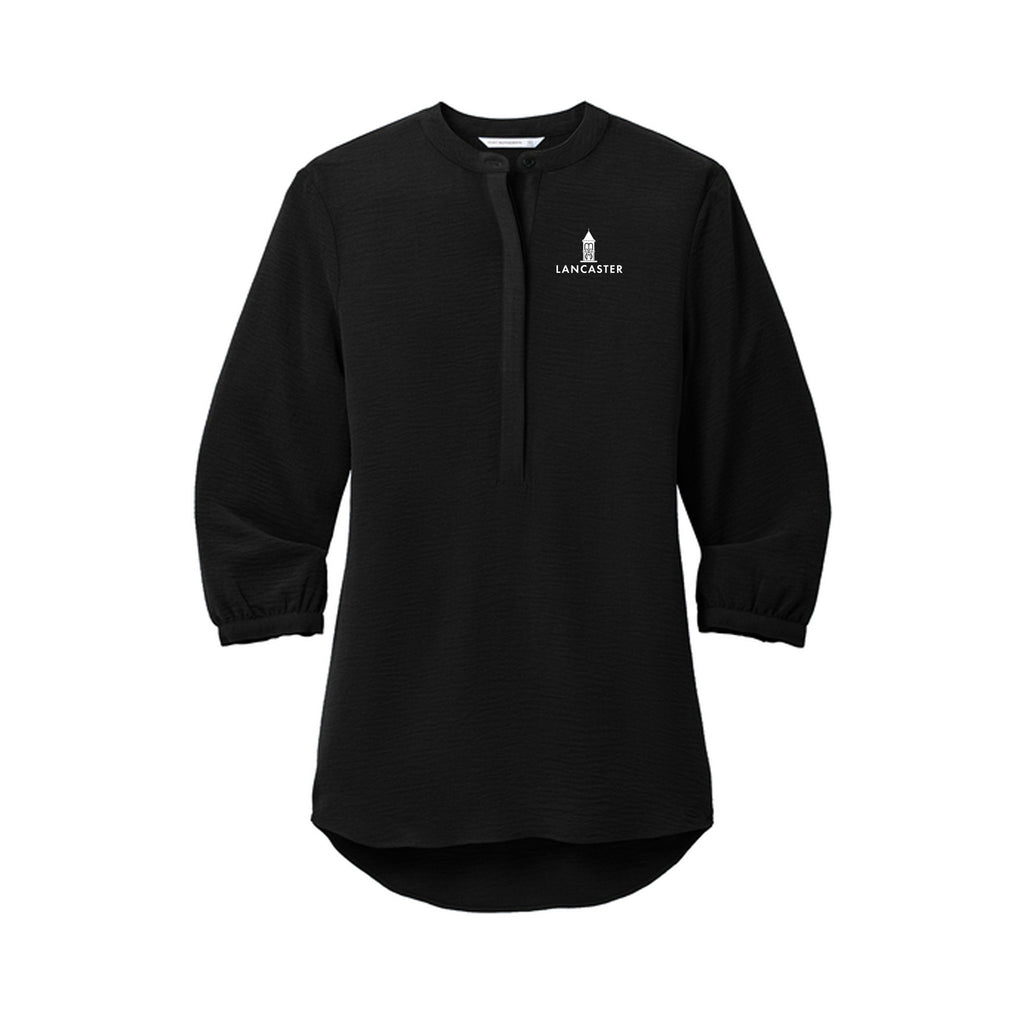 City of Lancaster - Port Authority® Women's 3/4-Sleeve Textured Crepe Tunic