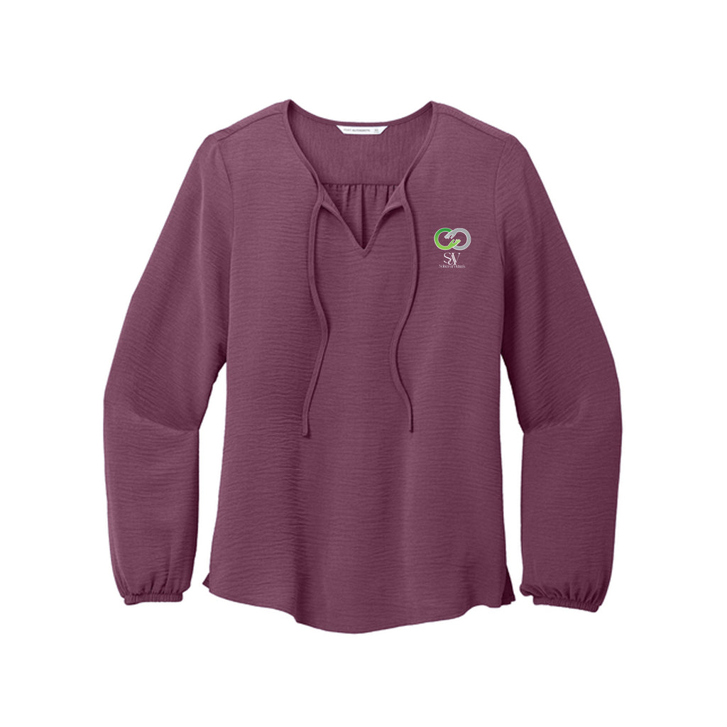 Solace at Vivians - Port Authority® Women's Textured Crepe Blouse
