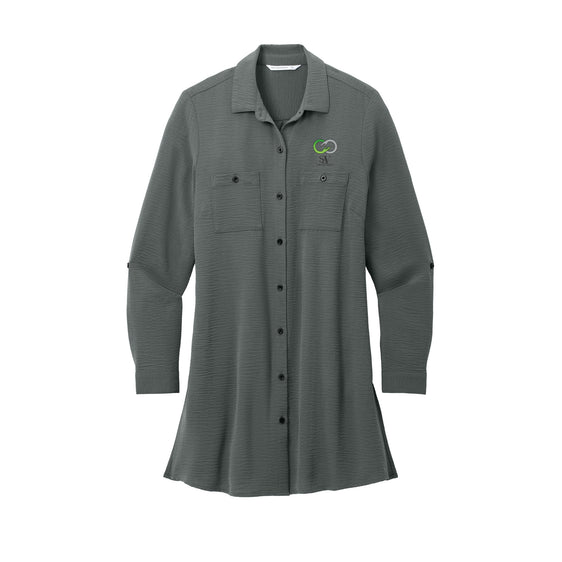 Solace at Vivians - Port Authority® Women's Textured Crepe Long Tunic