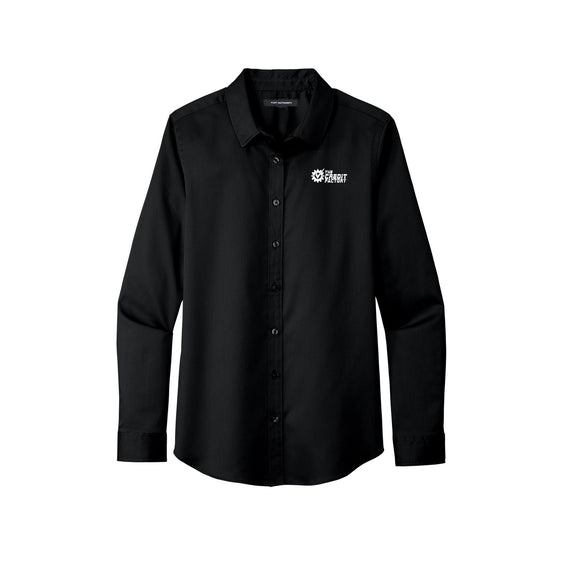 Credit Factory - Port Authority® Women's Long Sleeve SuperPro React ™