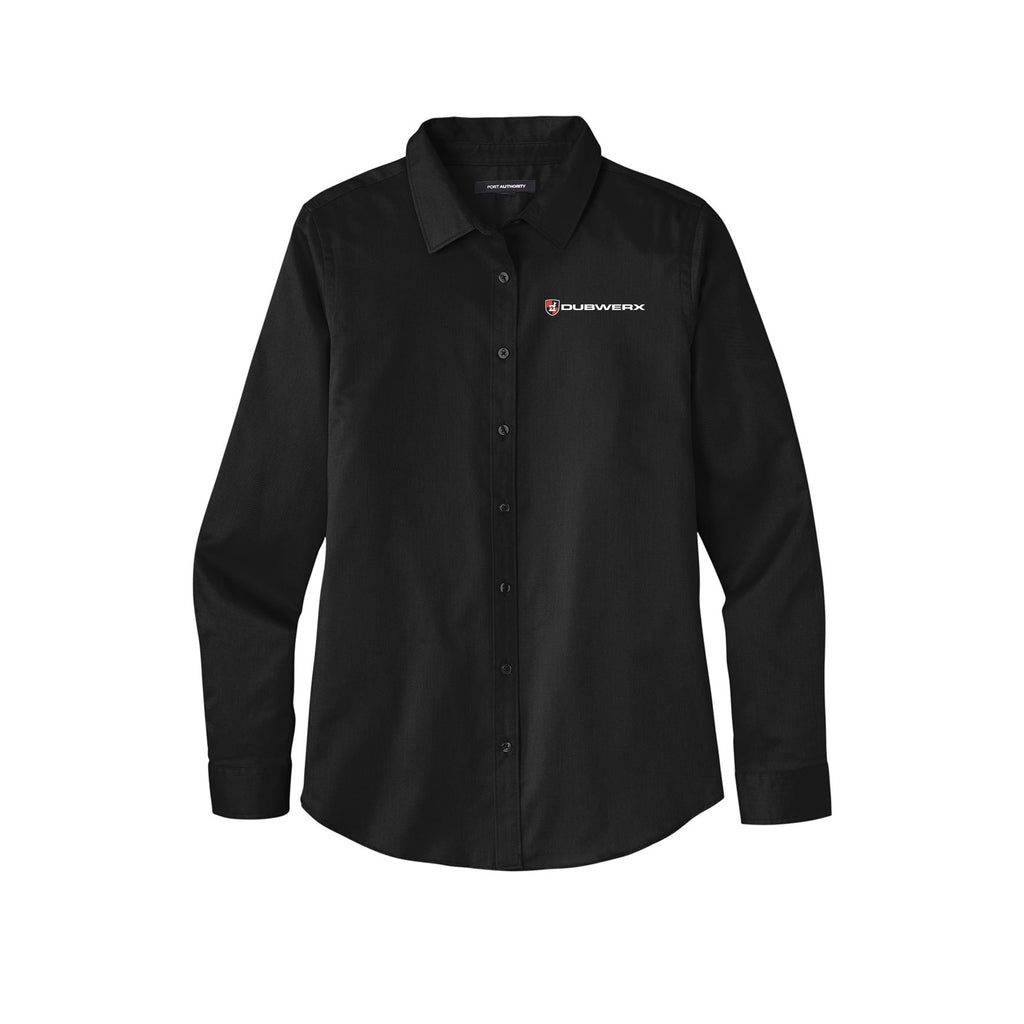 Dubwerx - Port Authority® Ladies Long Sleeve SuperPro React ™