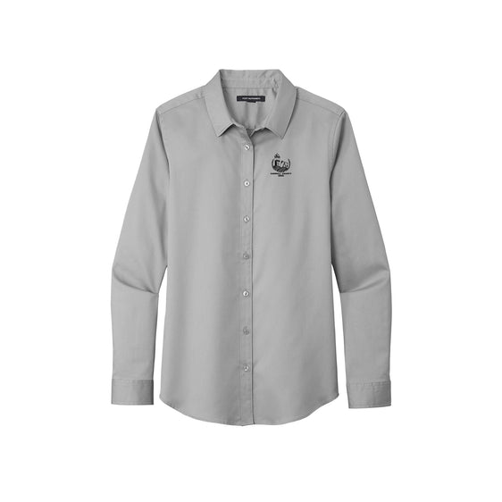 Carroll County - Port Authority® Ladies Long Sleeve SuperPro React ™