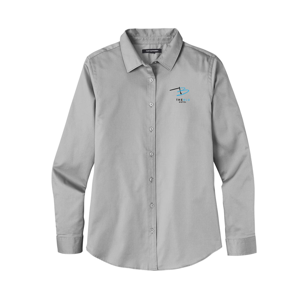 The Blu Hotel - Port Authority® Ladies Long Sleeve SuperPro React ™
