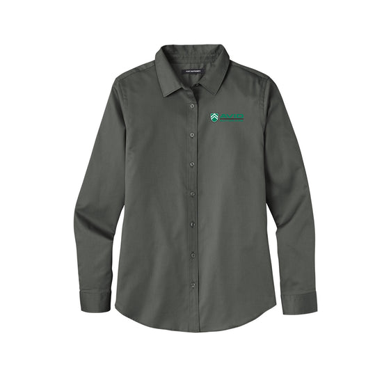 Avid Autocare - Port Authority® Ladies Long Sleeve SuperPro React ™