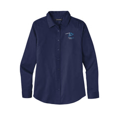 The Blu Hotel - Port Authority® Ladies Long Sleeve SuperPro React ™