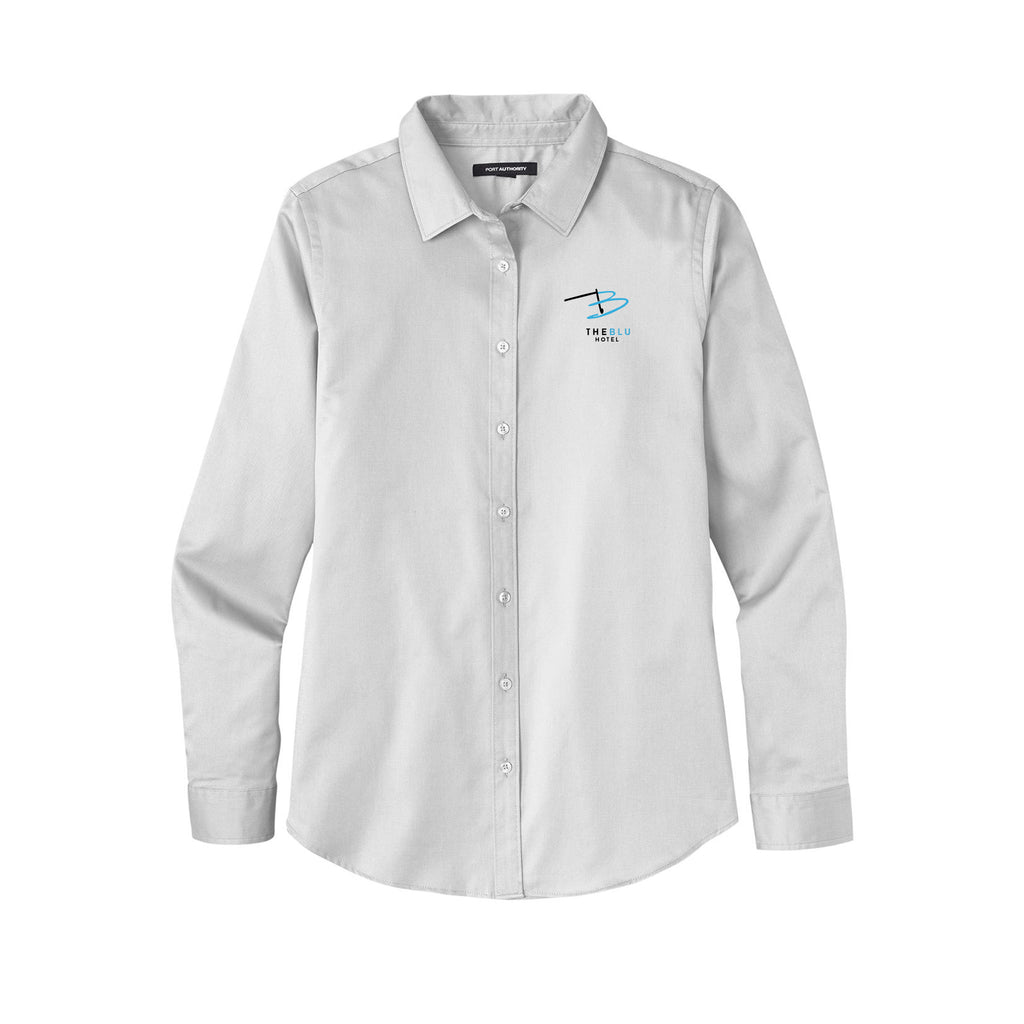 The Blu Hotel - Port Authority® Ladies Long Sleeve SuperPro React ™